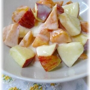 柿とリンゴ☆フルーツサラダ